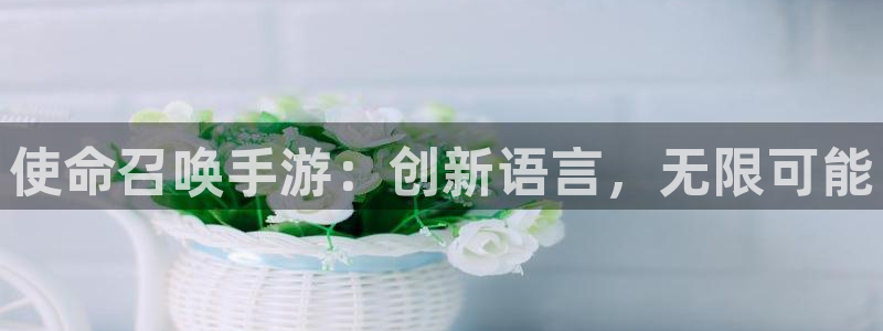 长运娱乐官网软件：使命召唤手游：创新语言，无限可能